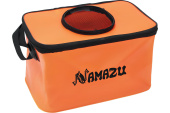 Сумка-кан Namazu N-BOX23 складная с окном (40*24*24 см) ПВХ, оранжевая