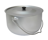 Котелок цилиндрический 4,5 л матовый