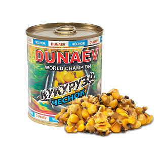 Добавка для прикормки ''DUNAEV'' ж/б 320 мл. Кукуруза Чеснок