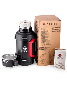 Термос Pilot (1,5л)  PLH-1500-BR
