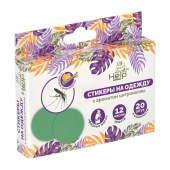 HELP Наклейки-стикеры ароматизированные, от комаров