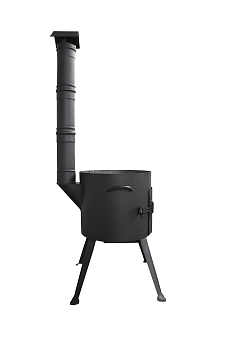 Учаг для казана 12л с трубой